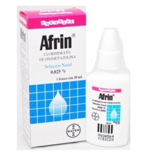 AFRIN INFANTIL SOL. NASAL 0.025% F/15 ML
