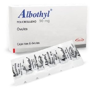 ALBOTHYL 90MG ÓVULOS X 6U