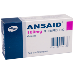ANSAID 100 MG FLURBIPROFENO SUELTAS