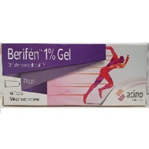 BERIFÉN 1% GEL 20G