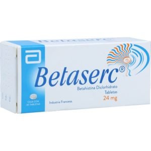 BETASERC 24 MG TABS. SUELTAS