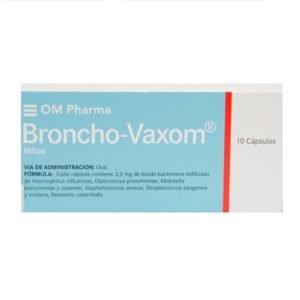 BRONCHO-VAXOM NIÑOS X10 CAPS