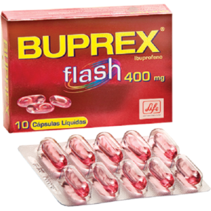 BUPREX FLASH 400 MG X10