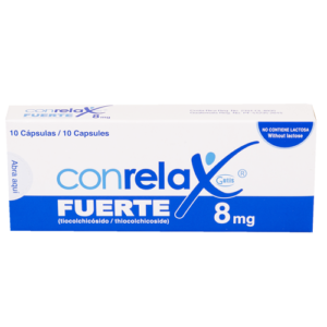 CONRELAX FUERTE 8 MG X10 CAPS