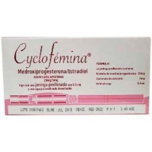 CYCLOFEMINA AMP. 0.5 ML C/1