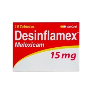 DESINFLAMEX TABS. 15 MG SUELTAS