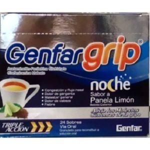 GENFARGRIP NOCHE SOBRES PANELA LIMÓN SUELTAS