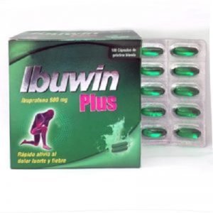 IBUWIN PLUS CAPS. 600 MG SUELTAS