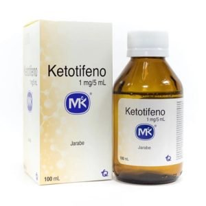 KETOTIFENO 1MG/5ML JARABE 100 ML