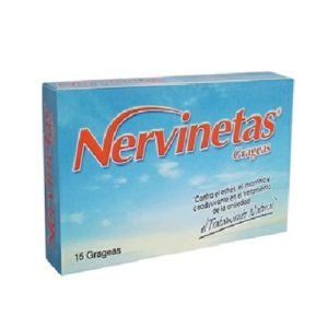 NERVINETAS GRAGEAS C/15 SUELTAS