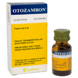OTOZAMBON GOTAS ÓTICAS F/8 ML