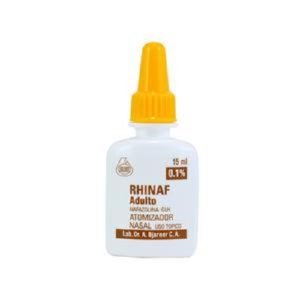RHINAF ADULTO ATOMIZADOR NASAL F/15 ML