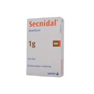 SECNIDAL TABS. 1G C/2