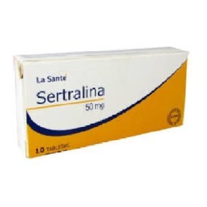 SERTRALINA (LA SANTÉ) TABS. 50 MG C/10 SUELTAS