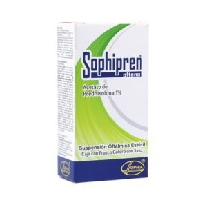 SOPHIPREN 1% SUSPENSIÓN OFTÁLMICA F/5 ML