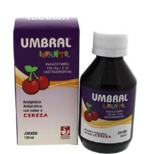UMBRAL INFANTIL CEREZA 150MG-5ML F/120 ML