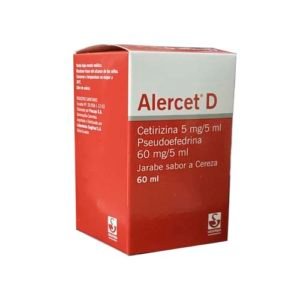 ALERCET D JBE 60 ML