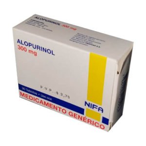 ALOPURINOL 300 MG TABS SUELTAS