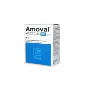 AMOVAL 500 MG/5ML X100ML