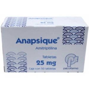 ANAPSIQUE 25 MG TABS SUELTAS