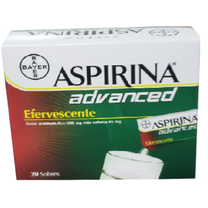 ASPIRINA ADVANCED SOBRES SUELTAS