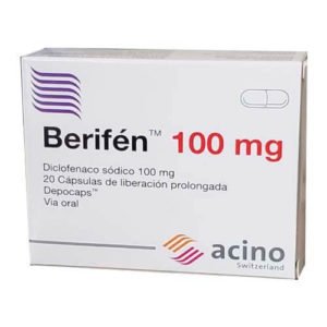 BERIFÉN 100 MG CAPS SUELTAS
