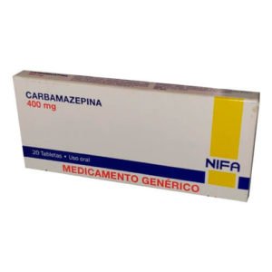 CARBAMAZEPINA 400 MG TABS SUELTAS