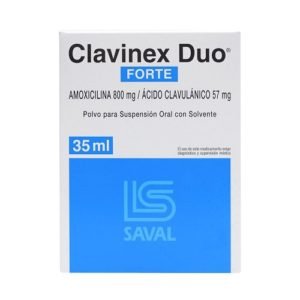 CLAVINEX DUO FORTE 800/57 MG F/70ML