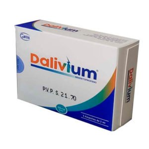 DALIVIUM AMPOLLA 50 MG/2 ML