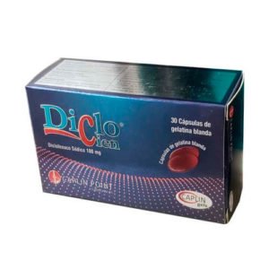 DICLOCIEN 100 MG CAPS SUELTAS