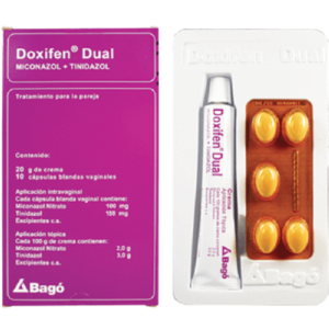 DOXIFEN DUAL T/20G Y 10 CAPS. VAG.