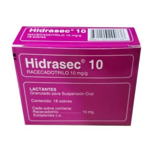 HIDRASEC SOBRES GRANUL. 10 MG SUELTAS