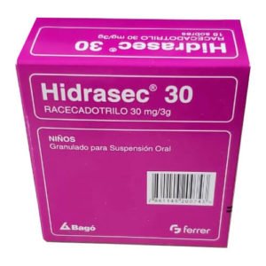 HIDRASEC SOBRES GRAN. 30 MG SUELTAS