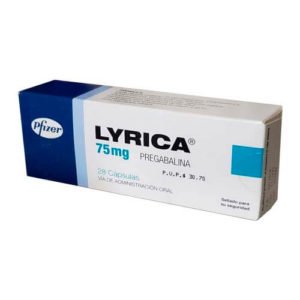 LYRICA 75 MG CAPSX28