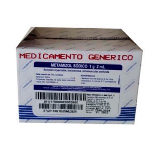 METAMIZOL SÓDICO 1 G AMP.