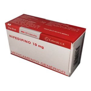 NIFEDIPINO 10 MG CAPS SUELTAS