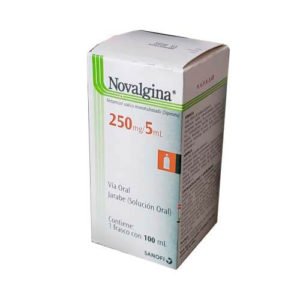 NOVALGINA JARABE 250MG/5ML X100 ML