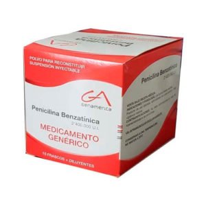 PENICILINA BENZATÍNICA 2’400.000 SUSP INYECTABLE
