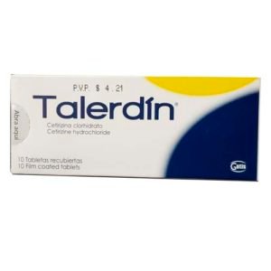 TALERDIN 10 MG X 10TABS