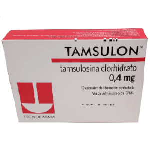 TAMSULON CAPS. 0,4 MG X10 CAPS