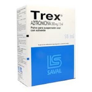 TREX 200MG/5ML SUSP X15ML