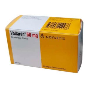 VOLTAREN 50 MG GRAGEAS SUELTAS