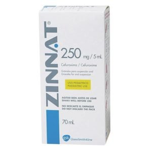 ZINNAT 250MG/5ML F/70 ML