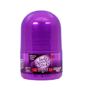 DESODORANTE LADY SPEED STICK DOUBLE DEFENSE 30 ML