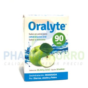 ORALYTE 90 MEQ SOBRES MANZANA