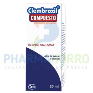CLEMBROXIL COMPUESTO GOTAS X20ML
