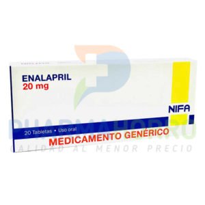 ENALAPRIL 20 MG X20 TABS NIFA