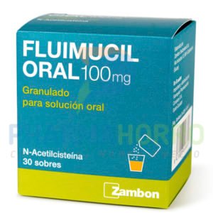 FLUIMUCIL 100 MG SOBRES X 30 SUELTAS