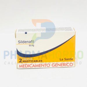 SILDENAFIL 50 MG TAB MAST X2 LS SUELTAS