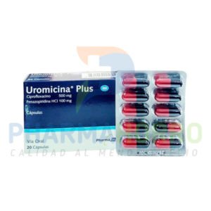UROMICINA PLUS X20 CAPS